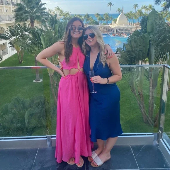 sachin and babi light blue dress Wrap Dresses